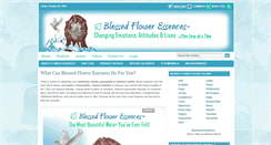 Desktop Screenshot of blessedfloweressences.com